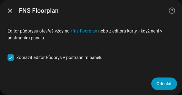 Možnosti integrace s přepínačem postranního menu